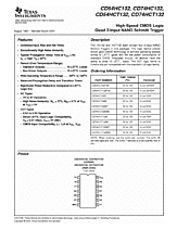 DataSheet CD74HC132 pdf